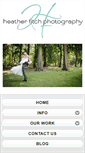 Mobile Screenshot of heatherfitchphotography.com